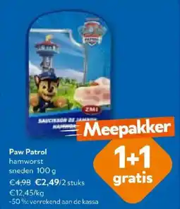 OKay Paw Patrol hamworst sneden aanbieding