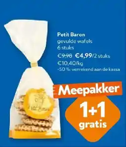 OKay Petit Baron gevulde wafels aanbieding