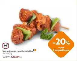 OKay Gemarineerde rundsbrochettes aanbieding