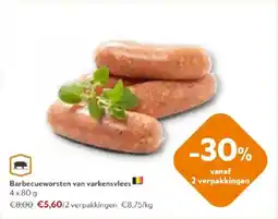 OKay Barbecueworsten van varkensvlees aanbieding
