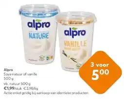 OKay Alpro Soya natuur of vanille aanbieding