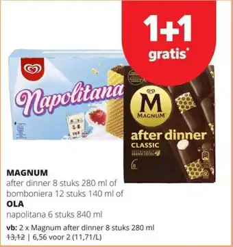 Magnum, Ola