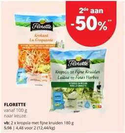 Spar Florette aanbieding