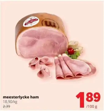 Spar Meesterlycke ham aanbieding