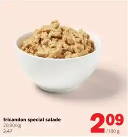 Spar Fricandon special salade aanbieding