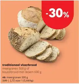 Spar Traditioneel vloerbrood aanbieding