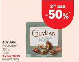 Spar Guylian zeevruchten aanbieding