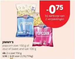 Spar Jimmys aanbieding