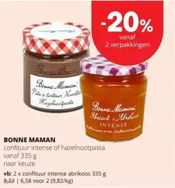 Spar Bonne Maman aanbieding
