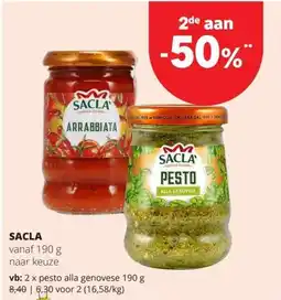 Spar Sacla aanbieding