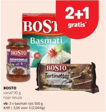 Spar Bosto aanbieding