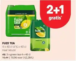 Spar Fuze tea aanbieding