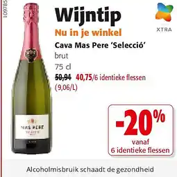 Colruyt Cava Mas Pere ‘Selecció’ aanbieding