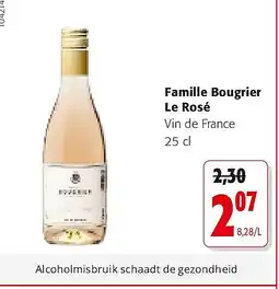 Colruyt Famille Bougrier Le Rosé aanbieding