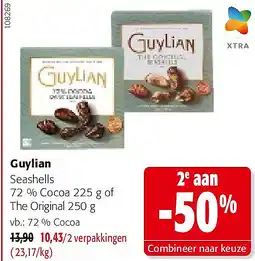 Colruyt Guylian 72 % Cocoa aanbieding