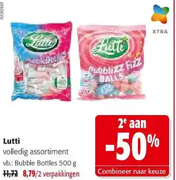 Colruyt Lutti Bubble Bottles 500 g aanbieding