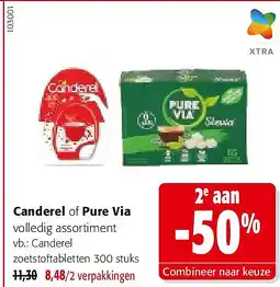 Colruyt Canderel zoetstoftabletten 300 stuks aanbieding