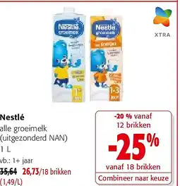 Colruyt Nestlé 1+ jaar aanbieding