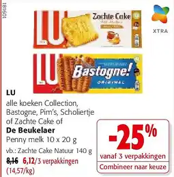 Colruyt Zachte Cake Natuur 140 g aanbieding