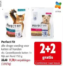 Colruyt Perfect Fit Gesteriliseerde katten 1+ Rijk aan Rund 750 g aanbieding
