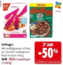 Colruyt Kellogg’s Special K ontbijtgranen Rode Vruchten 450 g aanbieding