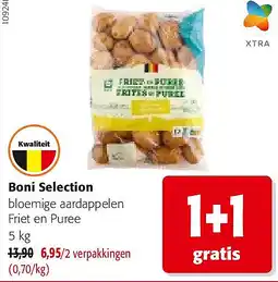 Colruyt Boni Selection bloemige aardappelen Friet en Puree 5 kg aanbieding