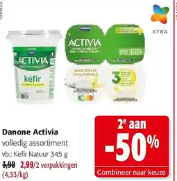 Colruyt Danone Activia Kefir Natuur 345 g aanbieding