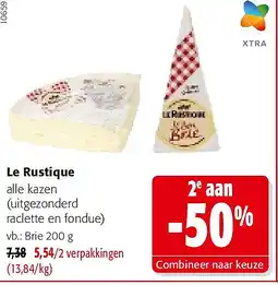 Colruyt Le Rustique Brie 200 g aanbieding