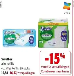 Colruyt Swiffer Wet Refills 20 stuks aanbieding