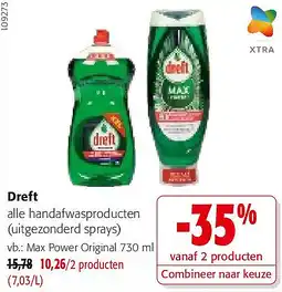 Colruyt Dreft Max Power Original 730 ml aanbieding