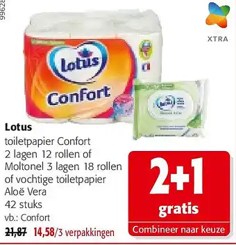 Colruyt Lotus Confort aanbieding