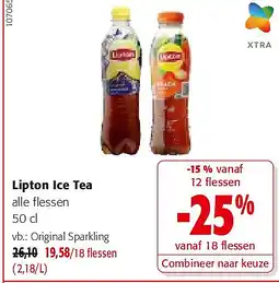 Colruyt Lipton Ice Tea Original Sparkling aanbieding