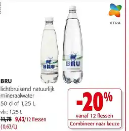 Colruyt BRU 1,25 L aanbieding