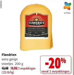 Colruyt Flandrien extra gerijpt sneetjes 200 g aanbieding