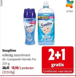 Colruyt Soupline Geurparels Hemels Fris 225 g aanbieding