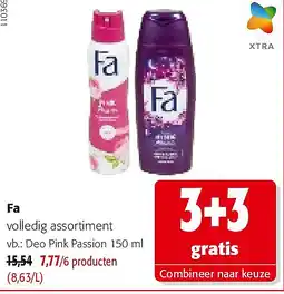 Colruyt Fa Deo Pink Passion 150 ml aanbieding