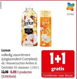 Colruyt Lenor Wasverzachter Ambre & Orchidée 55 dosissen 1,155 L aanbieding