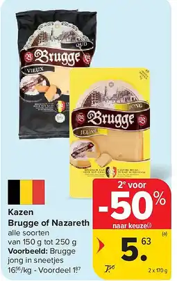 Carrefour Kazen Brugge of Nazareth aanbieding