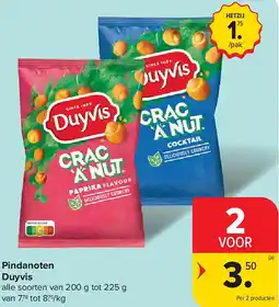 Carrefour Pindanoten Duyvis aanbieding