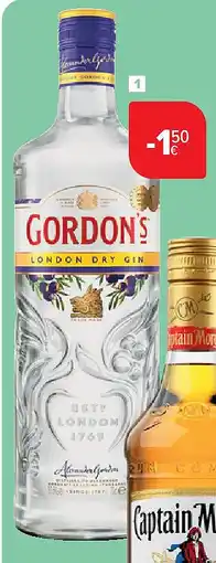 Carrefour London Dry Gin Gordon’s aanbieding