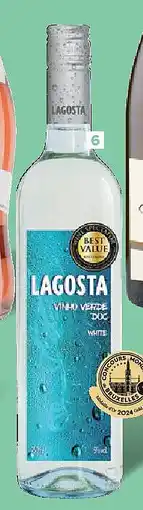 Carrefour Portugal Vinho Verde Frizzante 9% Lagosta aanbieding
