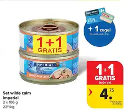 Carrefour Set wilde zalm Imperial aanbieding