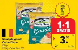 Carrefour Geraspte gouda Vache Bleue aanbieding