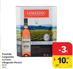 Carrefour Frankrijk Languedoc La Cave d’Augustin Florent aanbieding