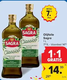 Carrefour Olijfolie Sagra aanbieding