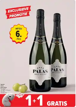 Carrefour Spanje Cava Gran Palas aanbieding