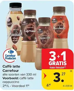 Carrefour Ca è latte Carrefour aanbieding