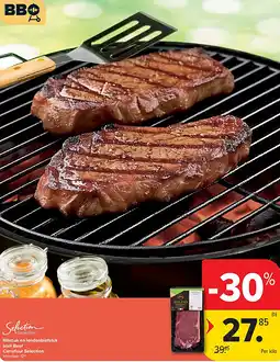 Carrefour Ribstuk en lendenbiefstuk Irish Beef Carrefour Selection aanbieding