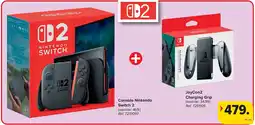 Carrefour Console Nintendo Switch 2 + JoyCon2 Charging Grip aanbieding