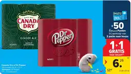 Carrefour Canada Dry of Dr Pepper aanbieding